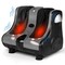 Costway Leg Massager Shiatsu Kneading Rolling Vibration Heating Foot Calf Black/Red/Grey